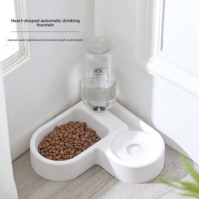 Automatic Cat Water Bowl with Wall Mount
