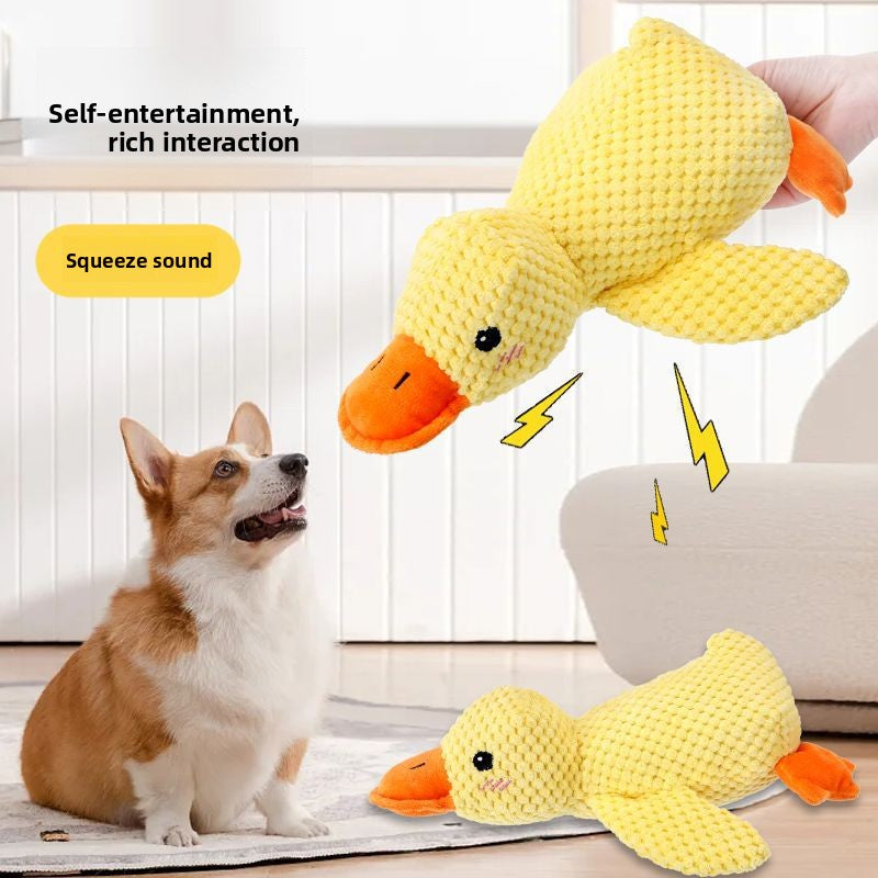 Plush dog toy