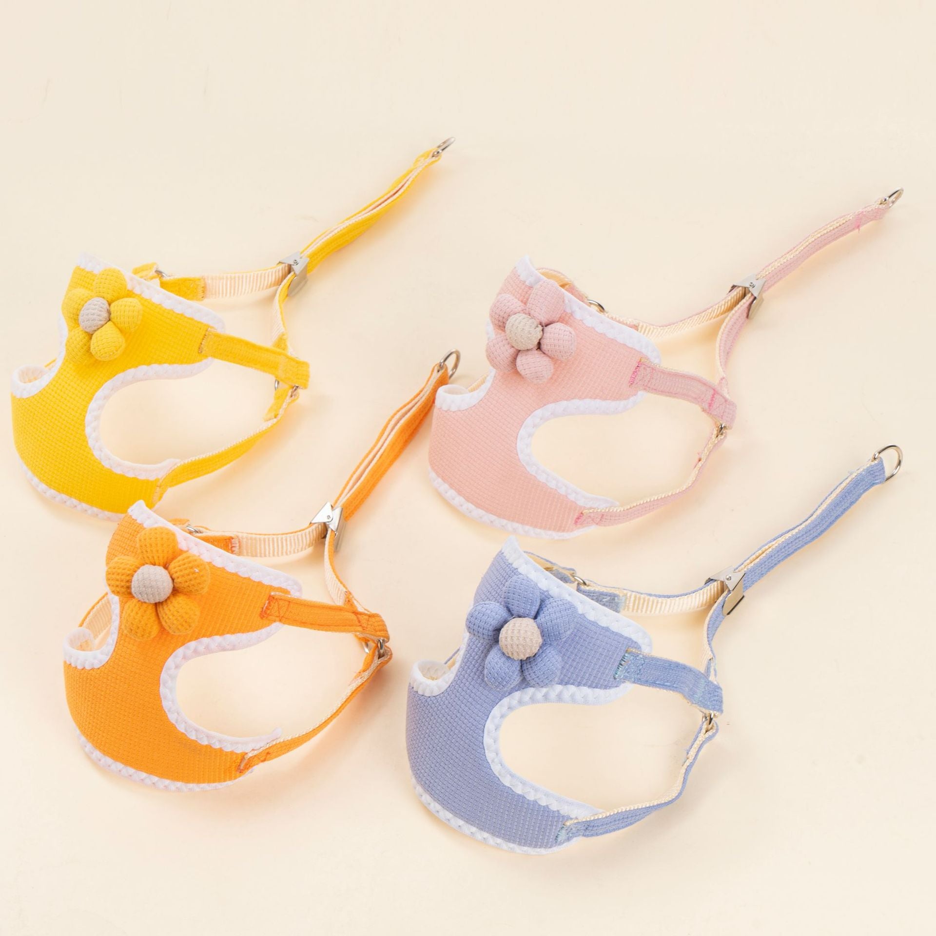 Adjustable Breathable Pet Vest Harness with Leash
