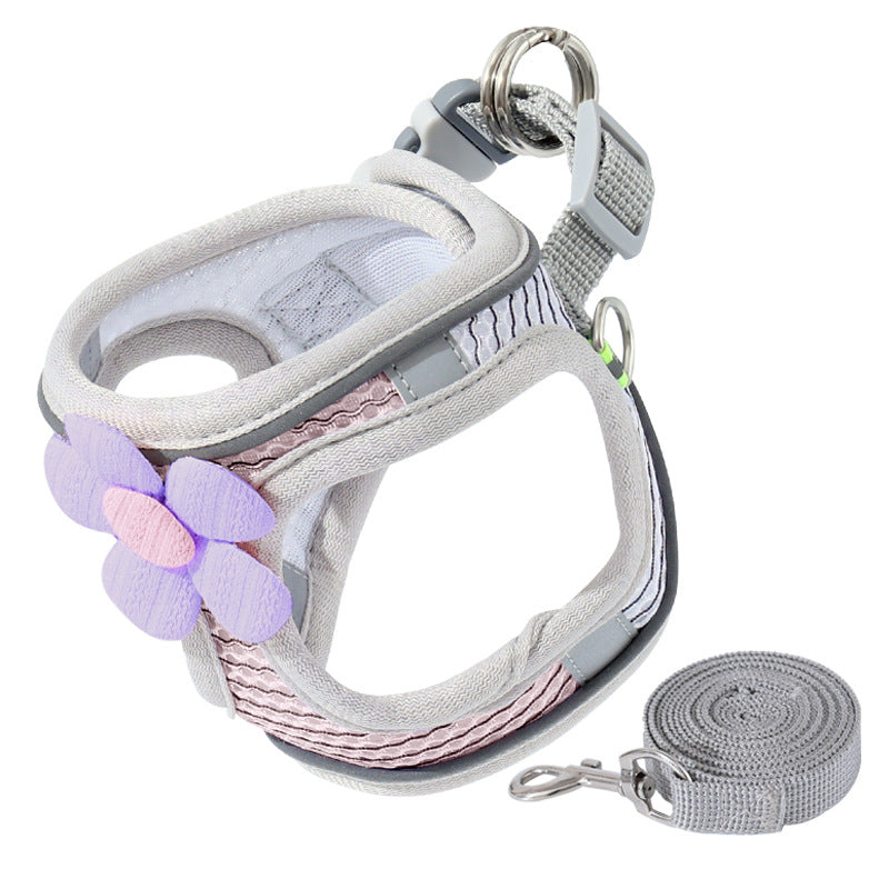 Cat vest-style harness
