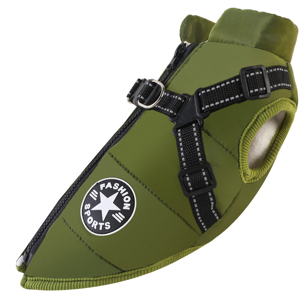 Pet clothing vest