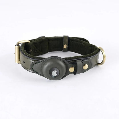 AirTag dog collar - green