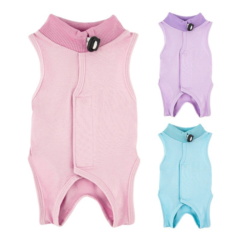 Pet Cat Recovery Suit Post Surgery Protective Clothing