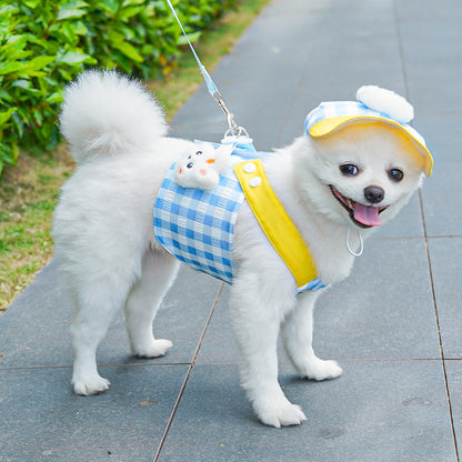 Adjustable Pet Harness with Leash for Cats and Dogs