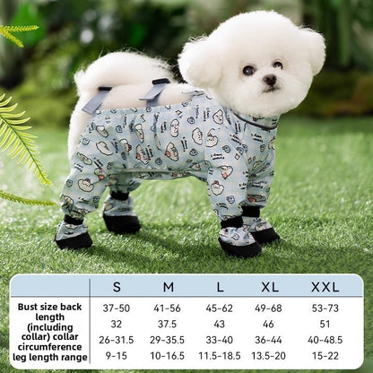 Dog Outdoor Protective Coverall