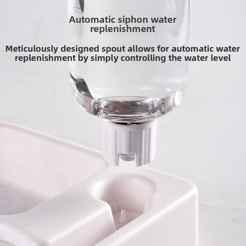 Automatic Cat Water Bowl with Wall Mount