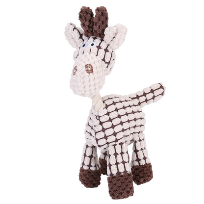 Plush dog toy