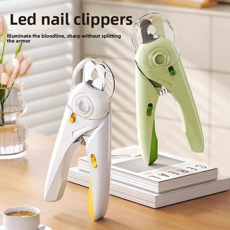Free LED nail clipper