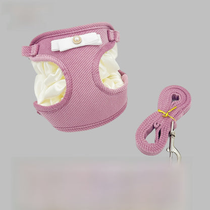 Adjustable Pet Harness and Leash Set