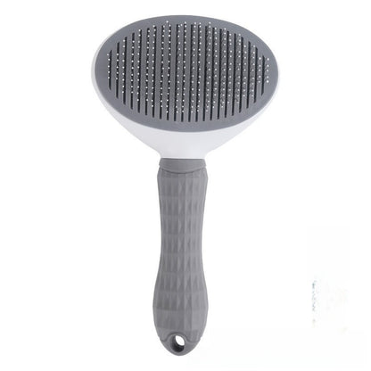 Fine needle pet comb for detangling fur