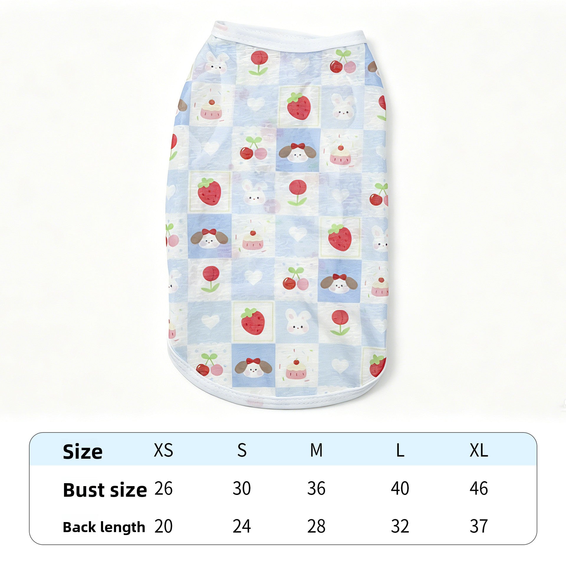 Floral Pet Shirt for Cats and Small Dogs