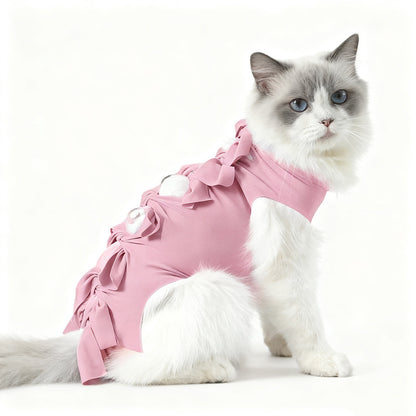 Cat Sterilization Recovery Suit Post Surgery Protective Garment