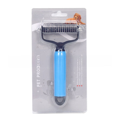 Pet Double-sided Open Knotted Comb Comb Massage Comb Cleaning Beauty Cat Comb Dog Pet Comb Pet Supplies Comb