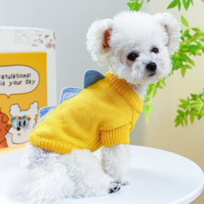 Pet Sweater for Dogs and Cats, Winter Wool Knitwear