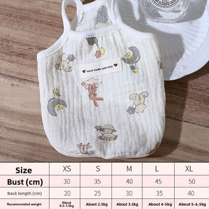 Summer Dog Cooling Vest with Sun Protection