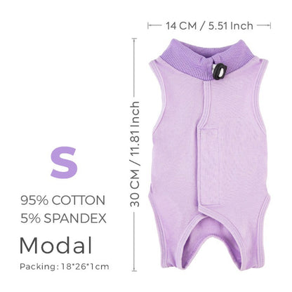 Pet Cat Recovery Suit Post Surgery Protective Clothing