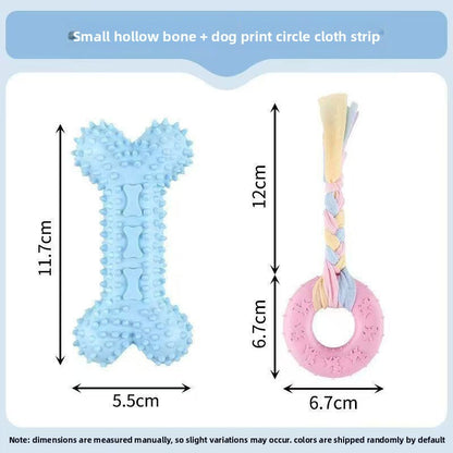Dog Chew Toy Ball Bite Resistant Pet Dental Molar Stick