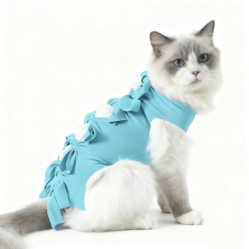 Cat Sterilization Recovery Suit Post Surgery Protective Garment