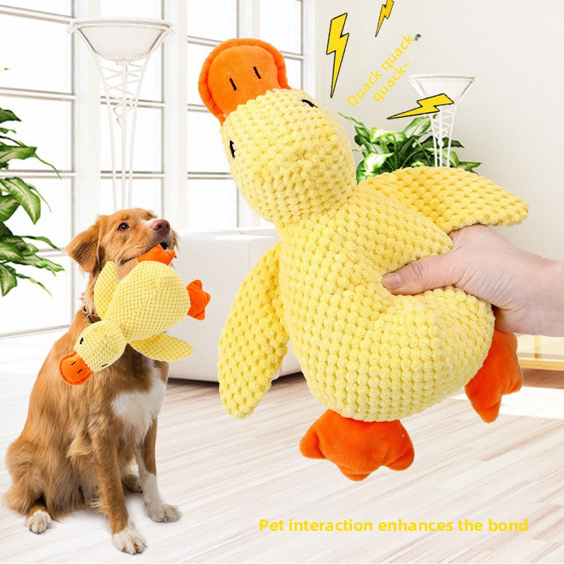 Plush dog toy