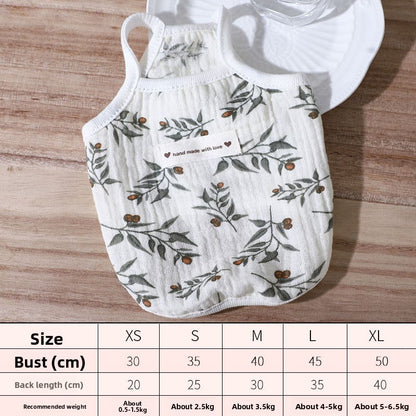 Summer Dog Cooling Vest with Sun Protection