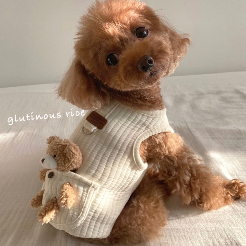 Dog clothes are better than bear Pomeranians