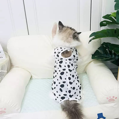 Cat Sterilization and Postpartum Recovery Vest