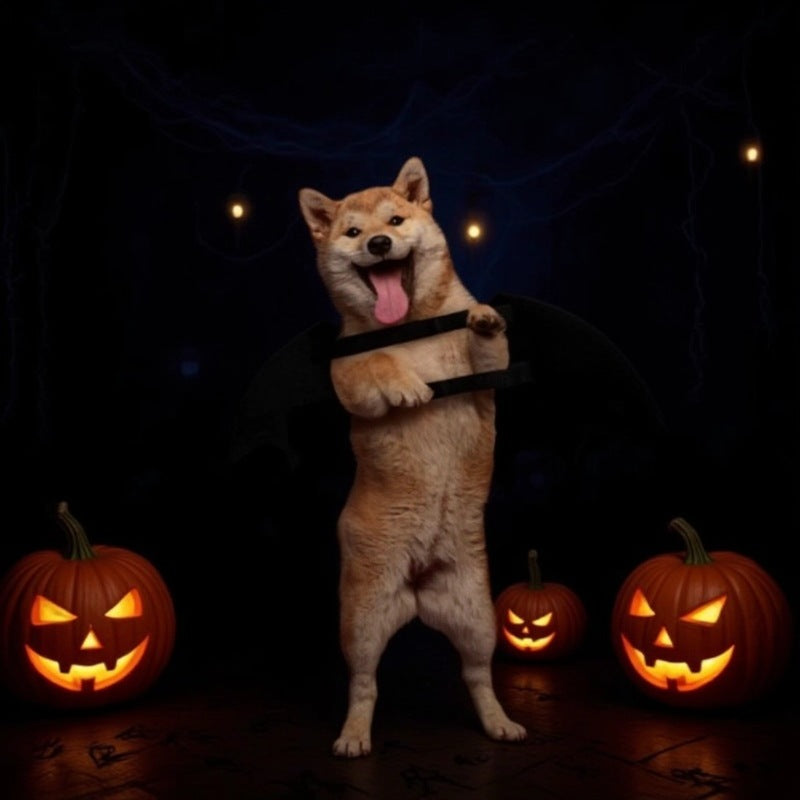 Luminous Bat Wing Pet Costume