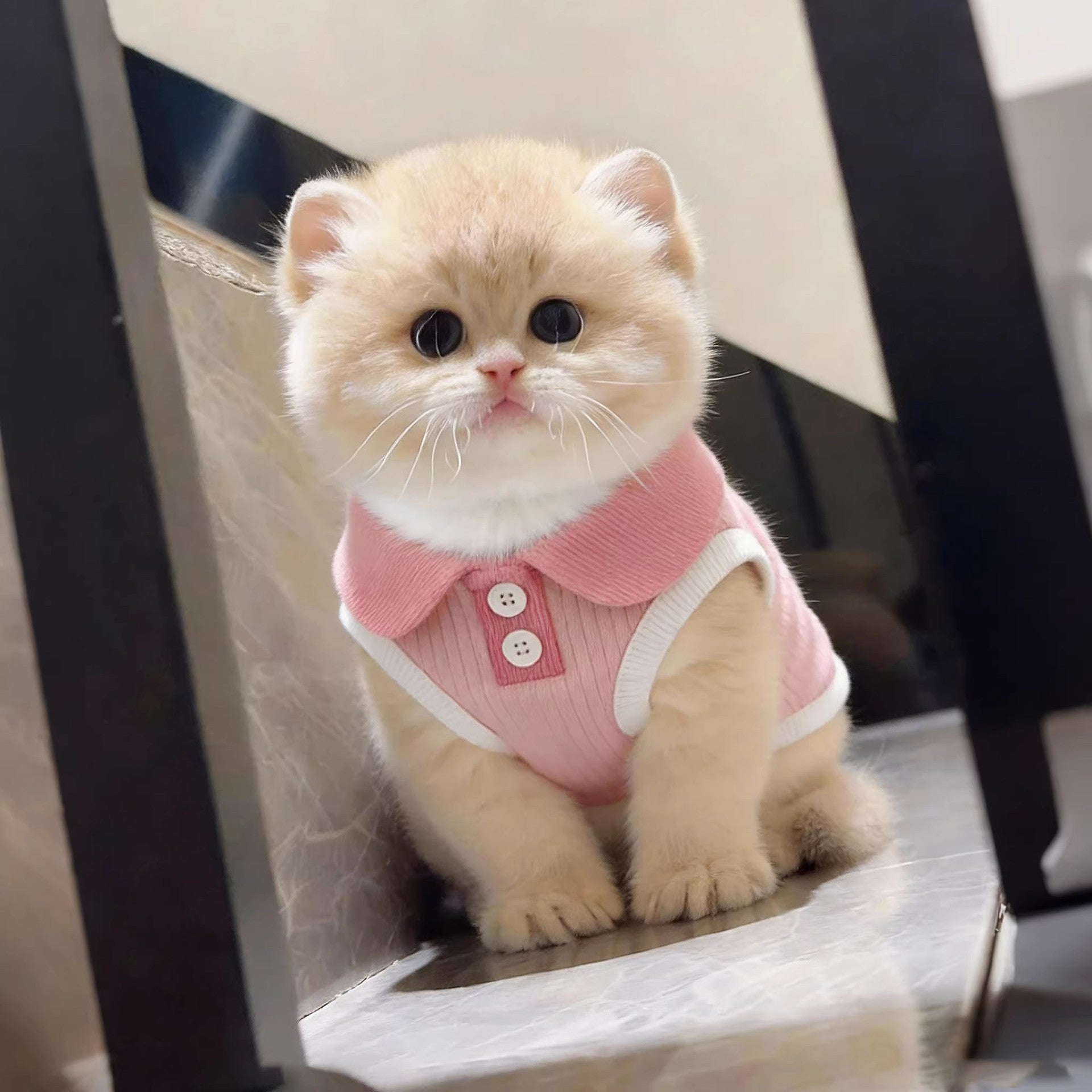 Pet Polo Shirt for Small Dogs and Cats