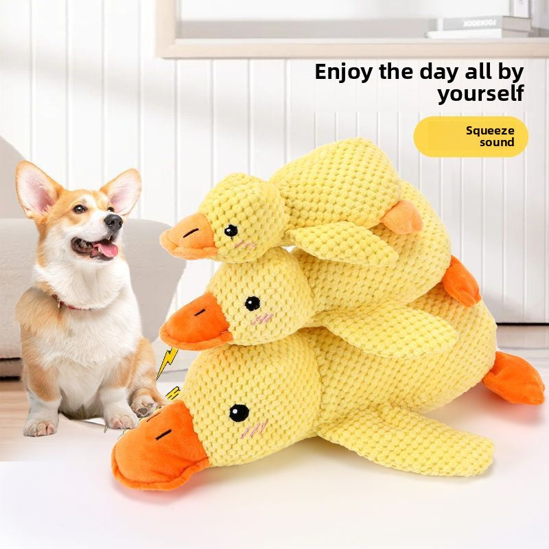 Plush dog toy