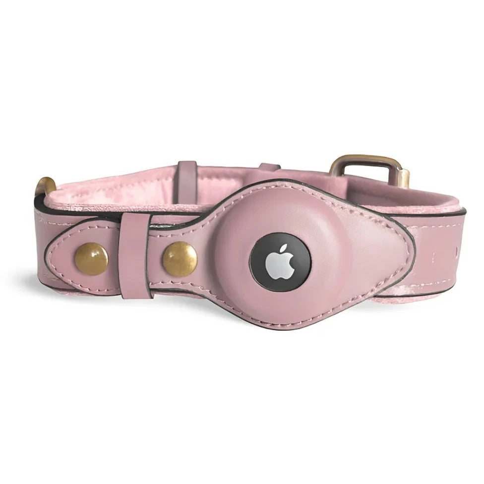 AirTag dog collar - pink